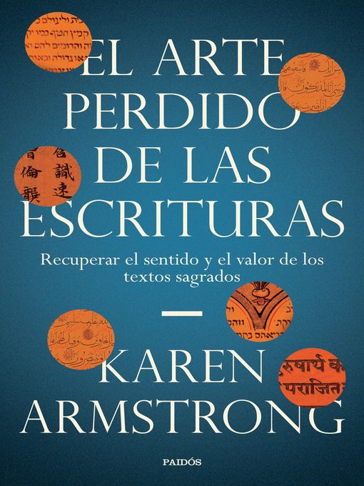Title details for El arte perdido de las Escrituras by Karen Armstrong - Available
